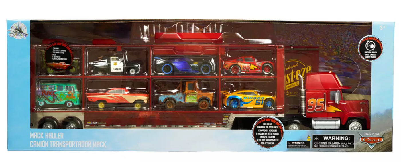 Disney Parks Pixar Cars Mack Hauler Vehicle Transportation Truck New W – I  Love Characters