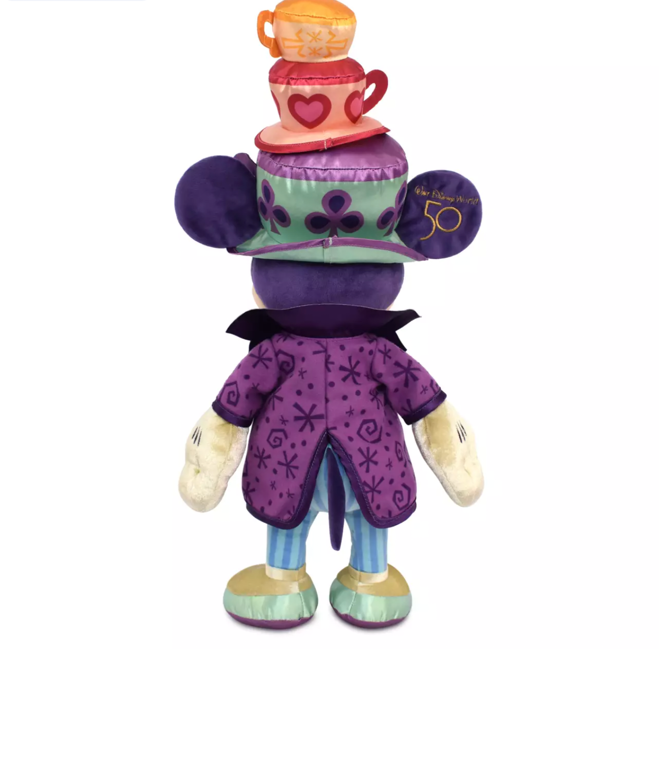 Disney 50th Mickey The Main Attraction 3 of 12 Mad Tea Party Plush New Tag