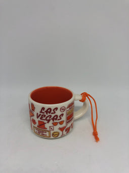 Starbucks Coffee Been There Las Vegas Ceramic Ornament Espresso Mug New Box