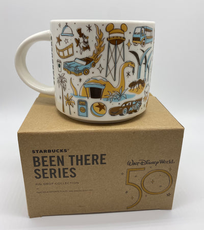 Disney WDW 50th Celebration Starbucks Been There Hollywood Studios Mug New