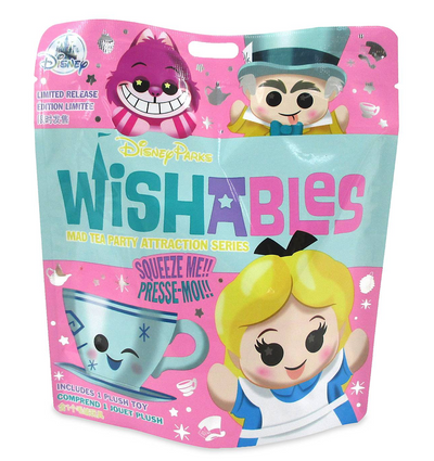 Disney Parks Mad Tea Party Alice Mystery Wishables Limited Plush New Sealed