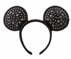 Disney Parks Mickey Metal Studs and Chain Punk Ear Headband New with Tags