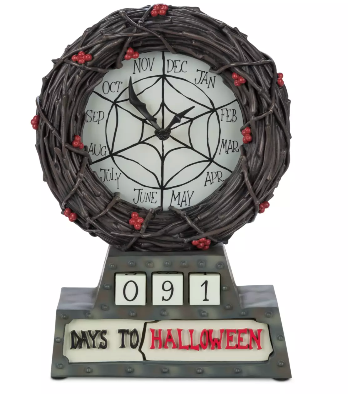 Disney The Nightmare Before Christmas Light-Up Countdown Clock Calendar New Box