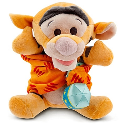 Disney Parks 10" Baby Blanket Tigger Plush New With Tags