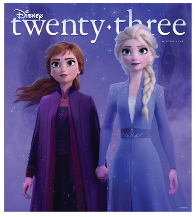 Disney D23 Exclusive Twenty-Three Publication Winter 2019 Frozen New Sealed