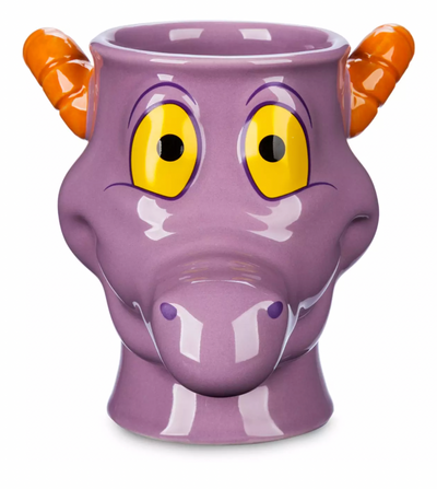 Disney EPCOT Food & Wine Festival 2022 Figment Figural Mug with Lid New