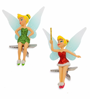 Disney Sketchbook Tinker Bell Clip-On Christmas Ornament Set New