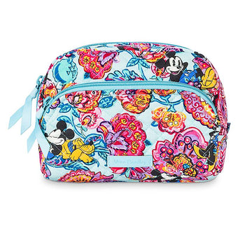 Disney Mickey Mouse and Friends Colorful Garden Cosmetic Bag Vera Bradley