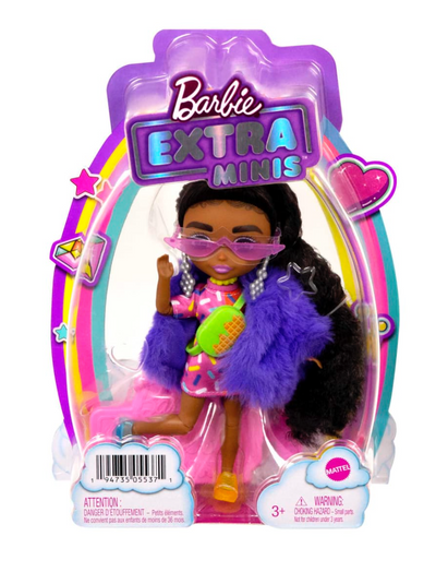 Barbie Extra Minis Doll #1 Sprinkle Dress Toy New With Box