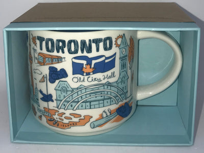 Starbucks Been There Series Collection Toronto Canada Ontario Coffee Mug New