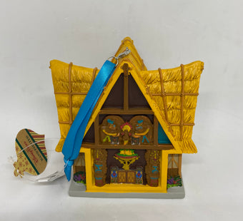 Disney Parks Enchanted Tiki Room Ornament House Christmas Ornament New with Tag