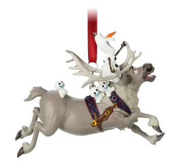 Disney Parks Sven and Olaf from Frozen Christmas Ornament New With Tag