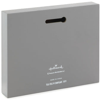 Hallmark Peanuts Snoopy Happiness Blooms Wood Quote Sign New