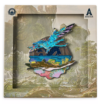 Disney Parks Mountain Banshee and Ilu Jumbo Pin Avatar Way of Water New W Card