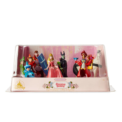 Disney Sleeping Beauty Aurora Maleficent 6 pcs Figurine Playset Cake Topper New