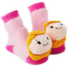 Hallmark Itty Bittys Disney Sleeping Beauty Aurora Baby Rattle Socks New Tags