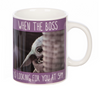 Hallmark Mandalorian The Child When the Boss is Looking for You at 5pm Mug New