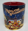 Disney Epcot Germany Mickey Minnie Christmas Frohliche Weihnachten Coffee Mug