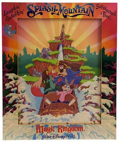 Disney Parks Magic Kingdom 8x10 Splash Mountain Picture Photo Frame New with Box
