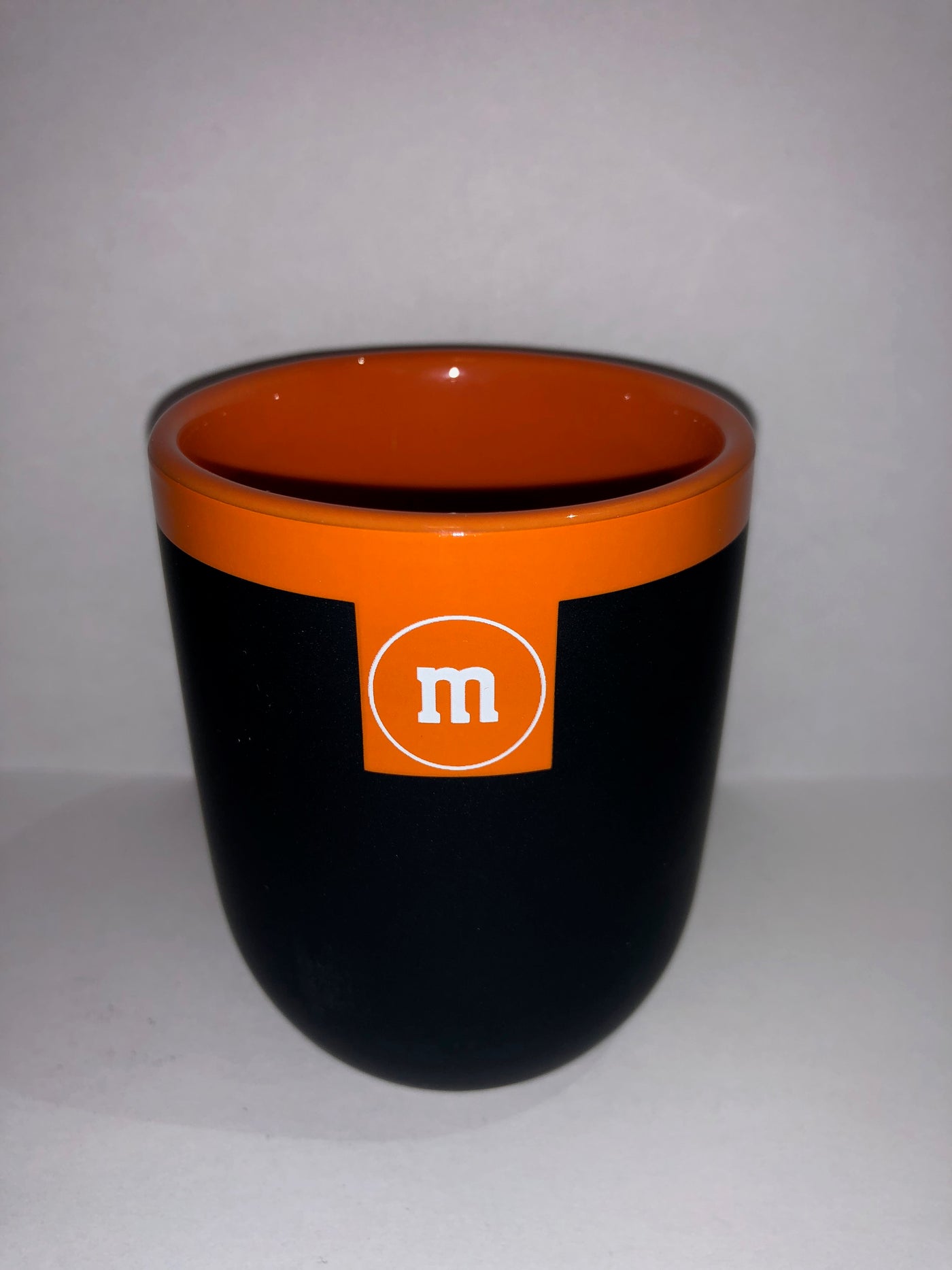 M&M's World Teacup Matte Orange New