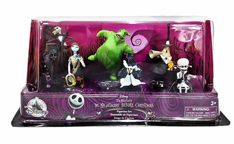 Disney Tim Burton The Nightmare Before Christmas Figurine Play Set Jack New