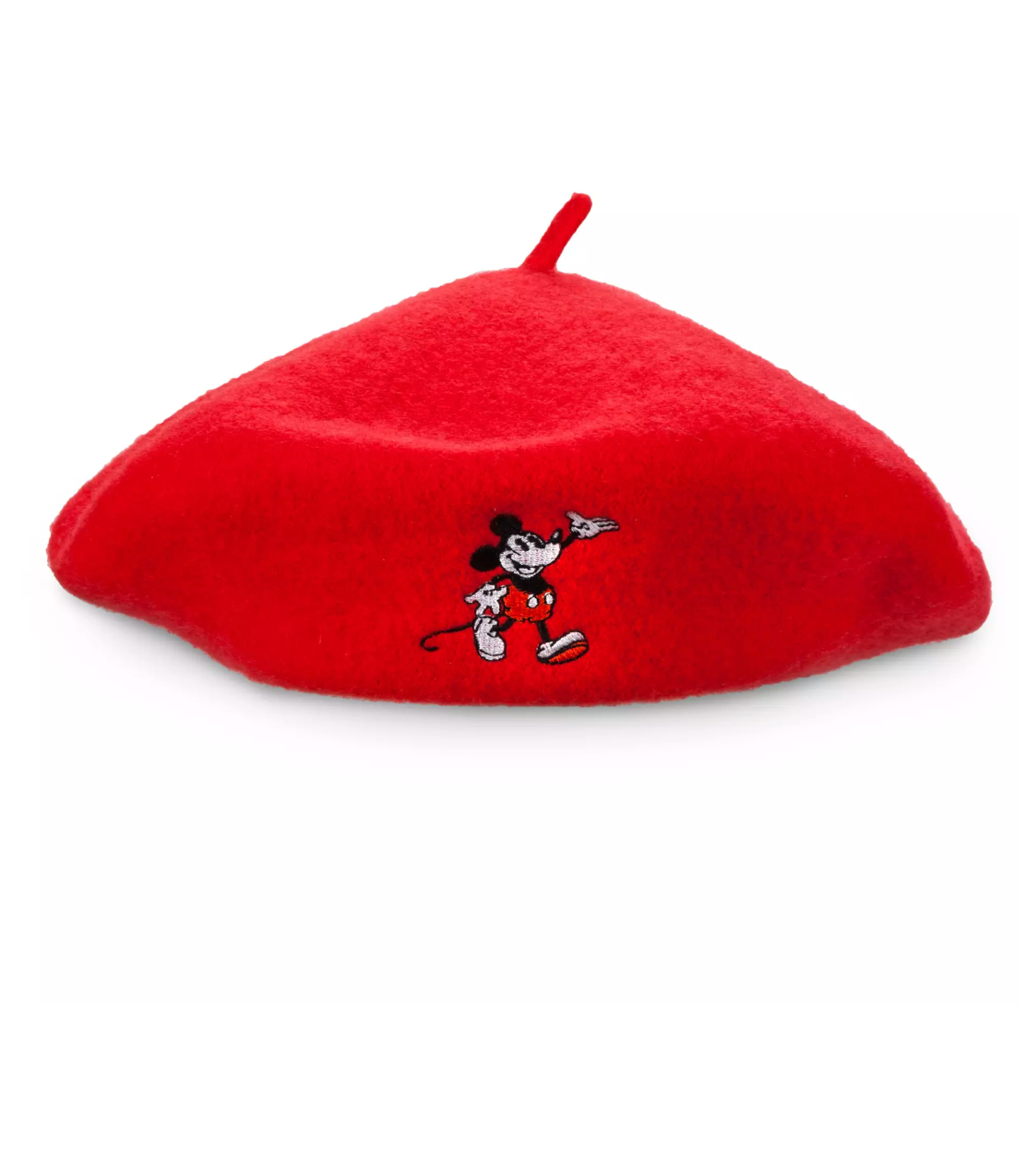 Disney 100 Years of Wonder Celebration Mickey Beret for Adults New with Tag