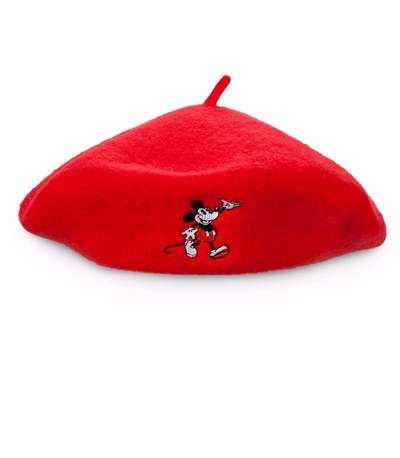 Disney 100 Years of Wonder Celebration Mickey Beret for Adults New with Tag