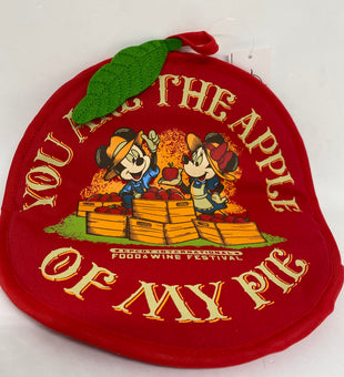 Disney Epcot Food and Wine 2021 Mickey Minnie Apple Orchard Pot Holder New Tag