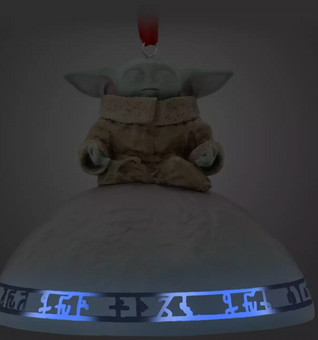 Disney Star Wars The Child Meditating Sketchbook Christmas Ornament New with Tag