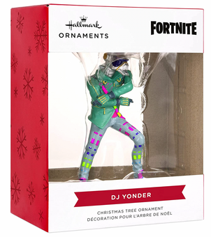 Hallmark Fortnite DJ Yonder Christmas Ornament New With Box
