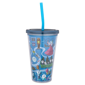 Disney Parks The Haunted Mansion Tumbler with Straw New