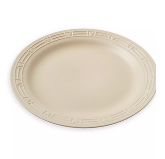 Disney Homestead Mickey Icon White Dinner Plate Set of 2 New with Tag