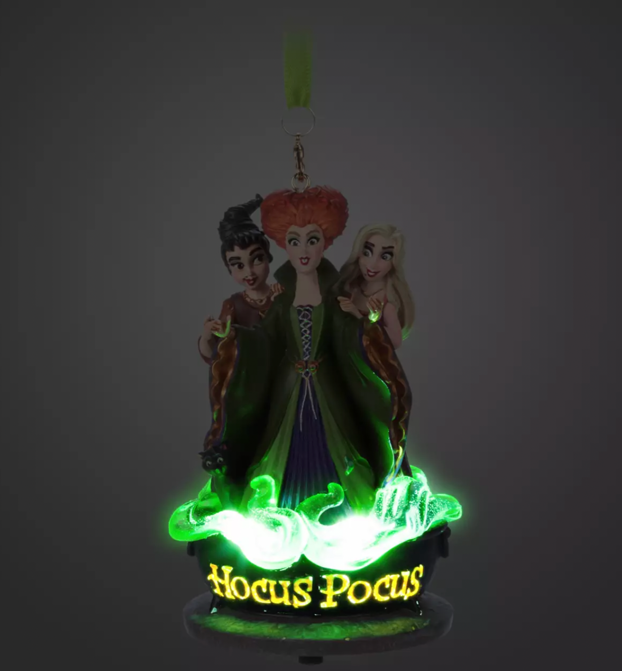 Disney Sketchbook Hocus Pocus Light-Up and Sound Christmas Ornament New with Tag