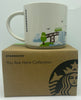 Starbucks You Are Here Edmonton Canada Ceramic Coffee Mug New With Box