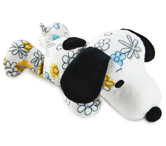 Hallmark Peanuts Snoopy Daisy Craze Floppy Stuffed Animal 10" Plush New with Tag