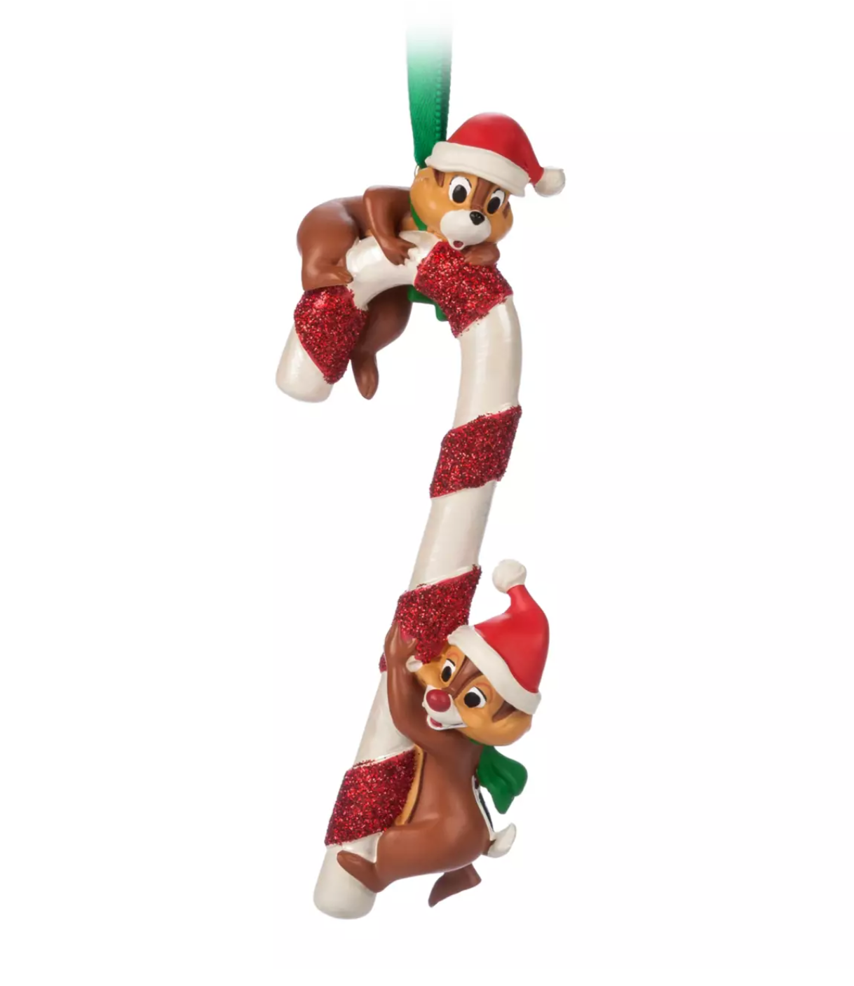 Disney Sketchbook Chip 'n Dale Candy Cane Christmas Ornament New with Tag