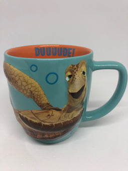 Disney Parks Finding Nemo Crush Duuuude! Portrait Coffee Mug New