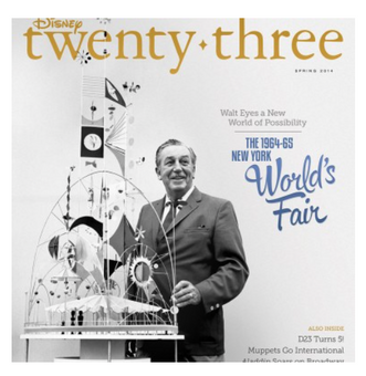 Disney D23 Exclusive Twenty-Three Publication Spring 2014 Walt Disney New Sealed