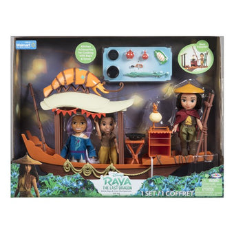 Disney Raya and The Last Dragon Crew Shrimp Boat Petite Playset New with Box