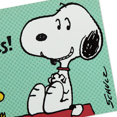 Peanuts Snoopy Assorted Blank Note Cards With Caddy Box of 40 New