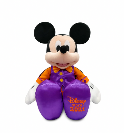 Disney Store Halloween 2021 Mickey with Vest and Cape Small Plush New with Tag