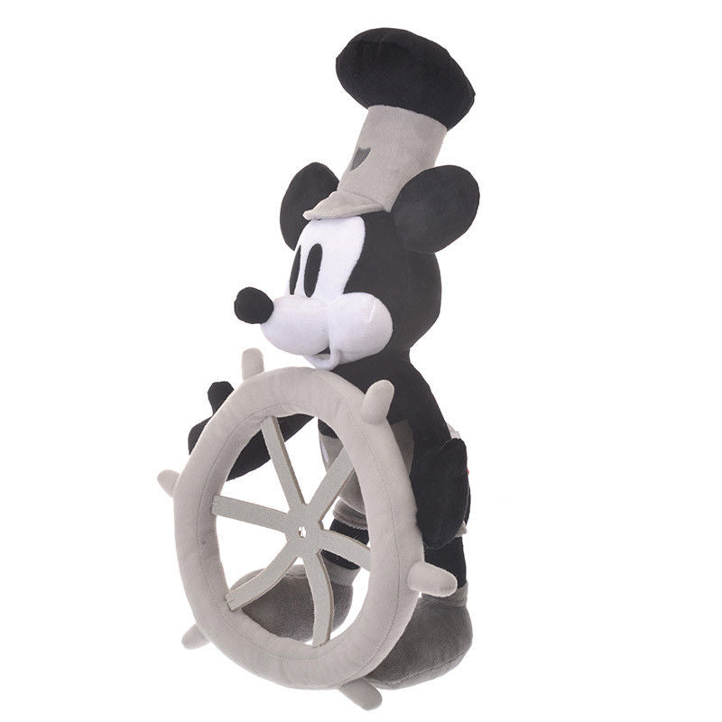 Disney Store Japan 90th 1928 Mickey Steamboat Willie Large Plush New with Tags