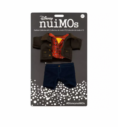 Disney NuiMOs Outfit Plaid Shirt with Corduroy Pants and Jacket New with Card