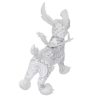 Disney Pixar Coco Dante Coloring Plush with Marker Set New with Tag