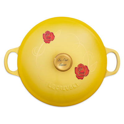 Disney Le Creuset Beauty and the Beast Limited Edition Soup Soleil Pot New Box