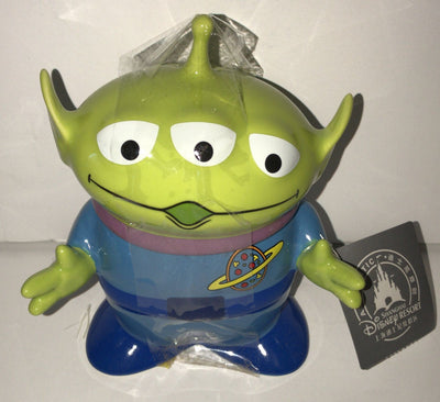 Disney Parks Shanghai Toy Story Alien Ceramic Trinket Box New
