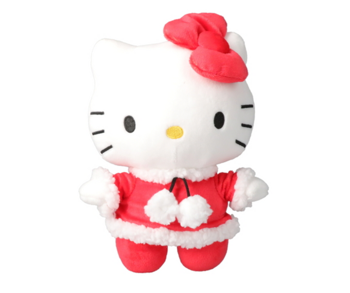 Hello with Santa Dress Christmas Holiday Sanrio Plush New with Tag I Love Characters Hello with Santa Dress Christmas Holiday Sanrio Plush New with Tag I Love Characters