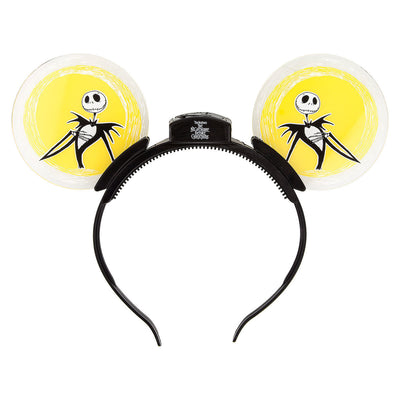 Disney Parks Jack Skellington Light-Up Ears Headband New with Tags