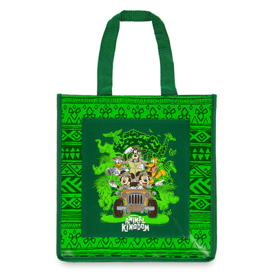 Disney Parks Animal Kingdom Mickey & Friends Safari Reusable Tote New with Tags