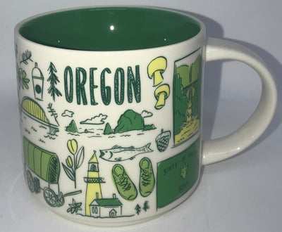Starbucks Been There Series Collection Oregon Coffee Mug New With Box